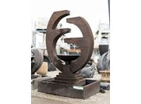 New Eclipse Solar Fountain - Medium Rust